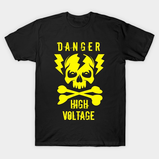 DANGER!   High Voltage T-Shirt by Artizan